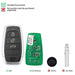 Independent 3 Buttons Key AUTEL IKEYAT003BL 