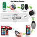 AUTEL IKEYNS005AL 5 Buttons Key for Nissan key making process