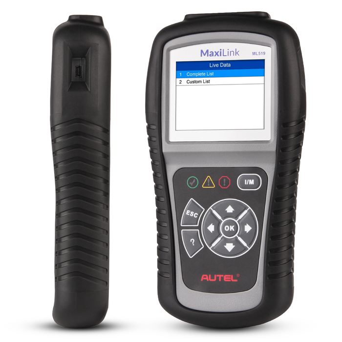 Autel MaxiLink ML519 OBD2 code reader size