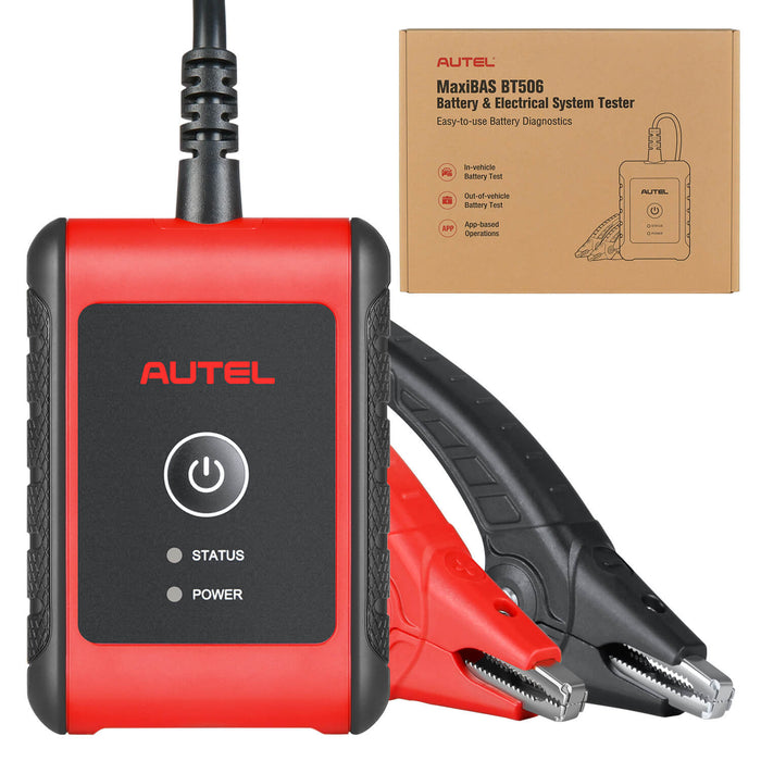 Autel MaxiBAS BT506 Car Battery Tester & Analyzer — obdprice.ca