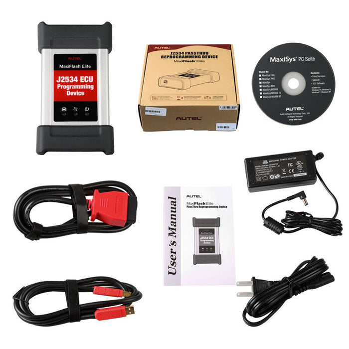 Autel MaxiFlash Elite J2534 ECU Programming Tool Fit 